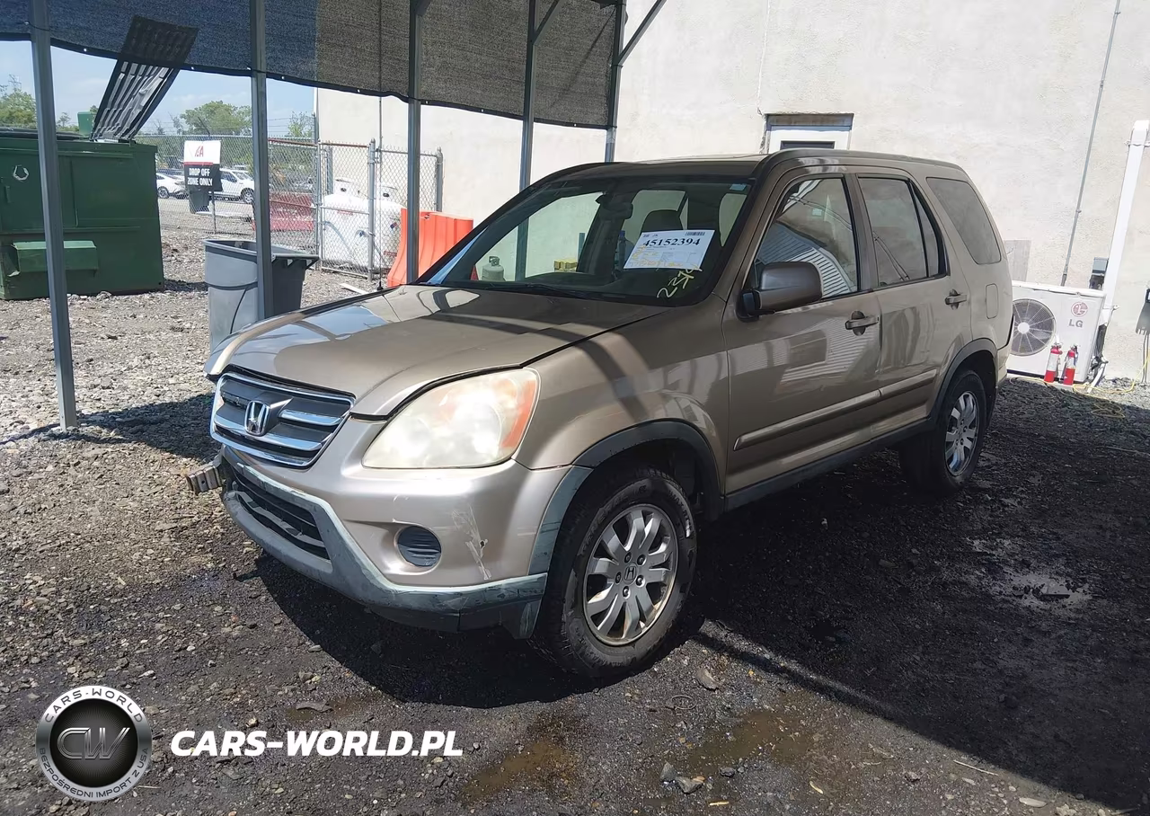 2006 Honda Cr-V Se VIN:SHSRD789X6U432542 - 2