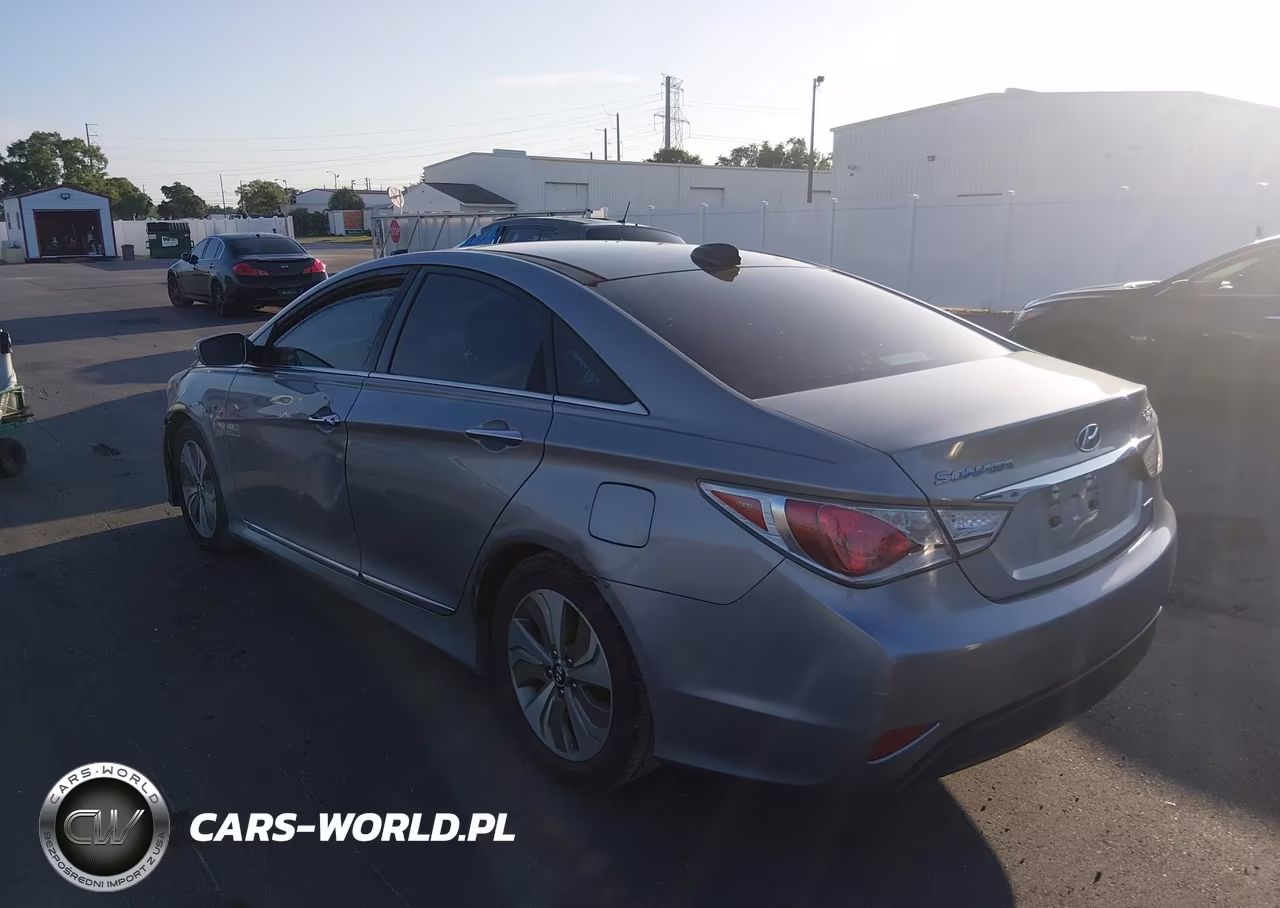 2015 Hyundai Sonata Hybrid Limited VIN:KMHEC4A40FA126329 - 3