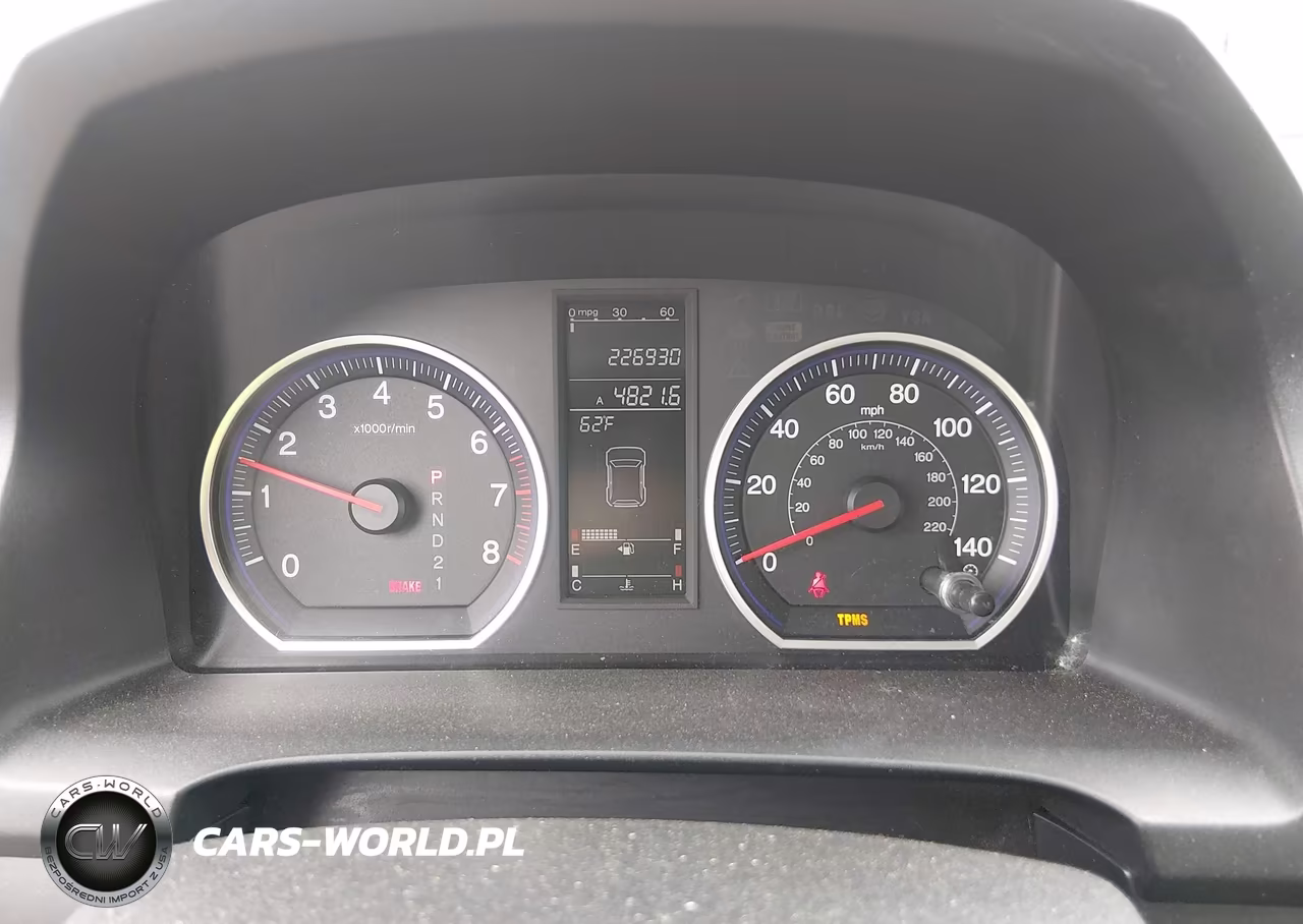 2009 Honda Cr-V Ex-L VIN:5J6RE48749L061603 - 7
