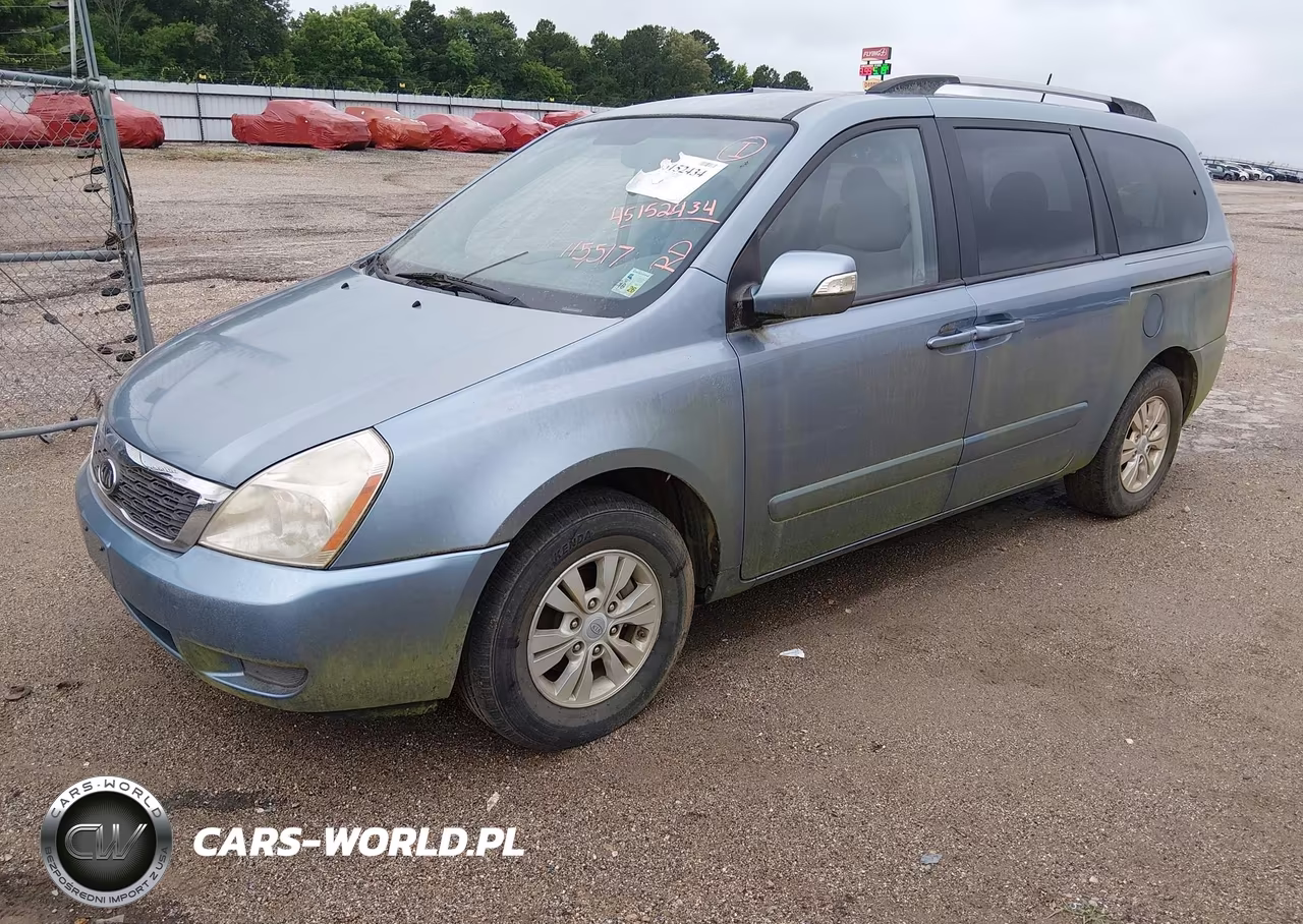 2011 Kia Sedona Lx VIN:KNDMG4C75B6389019 - 2