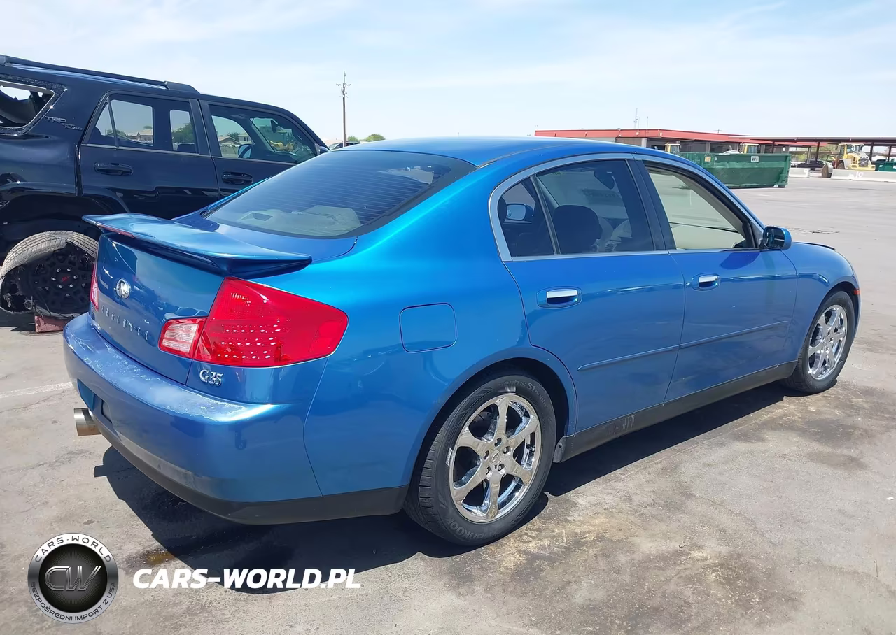 2003 Infiniti G35 Luxury Leather VIN:JNKCV51E93M315347 - 4