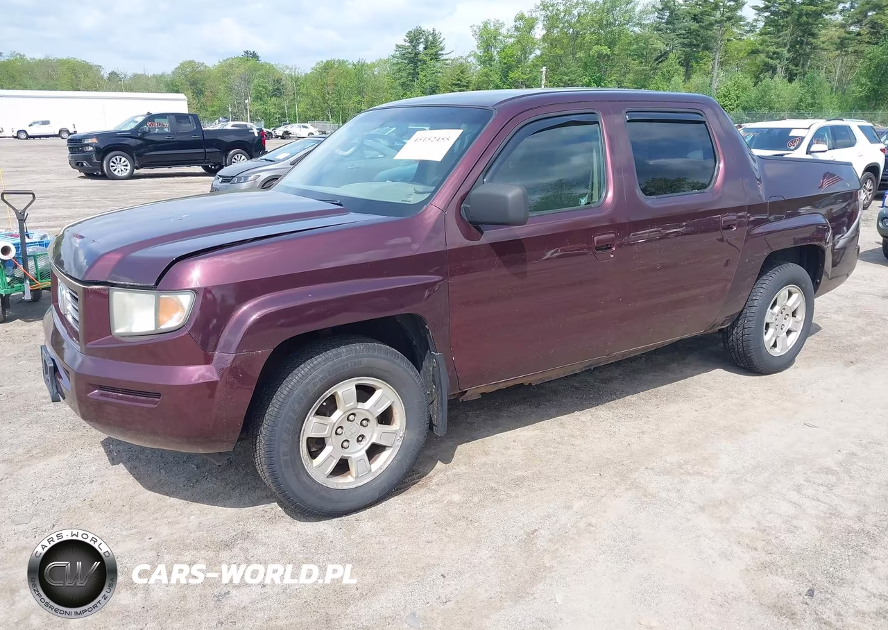 2008 Honda Ridgeline Rts VIN:2HJYK16488H502979 - 2