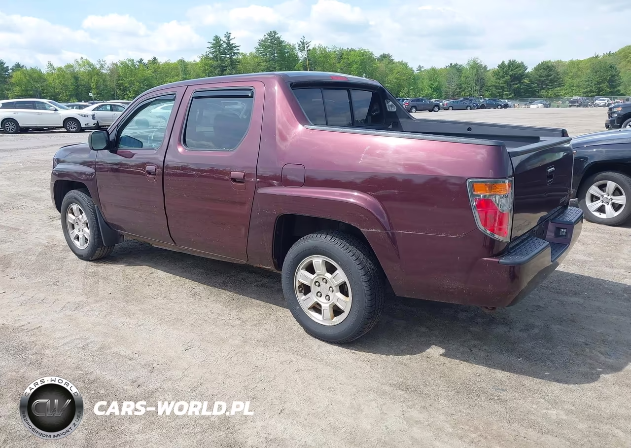 2008 Honda Ridgeline Rts VIN:2HJYK16488H502979 - 3