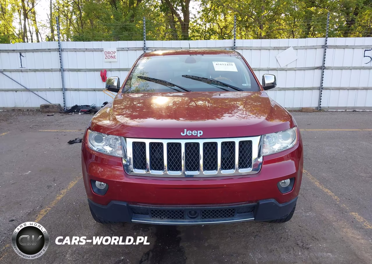 2012 Jeep Grand Cherokee Overland VIN:1C4RJFCG9CC117918 - 12