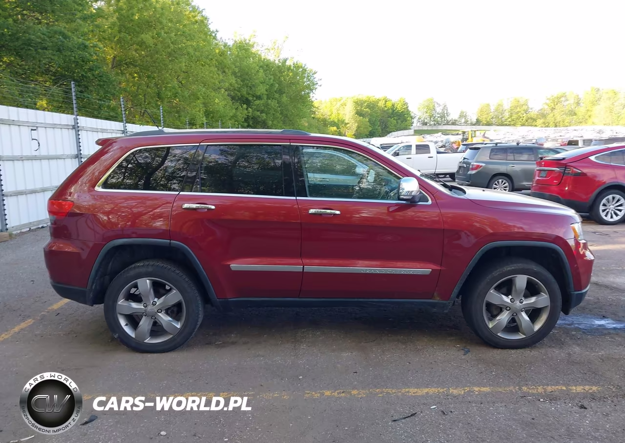 2012 Jeep Grand Cherokee Overland VIN:1C4RJFCG9CC117918 - 13