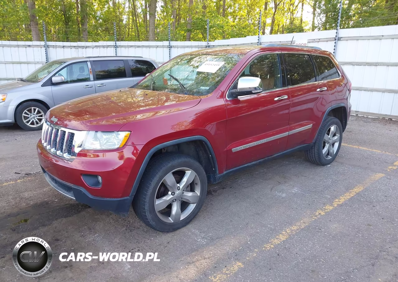 2012 Jeep Grand Cherokee Overland VIN:1C4RJFCG9CC117918 - 2