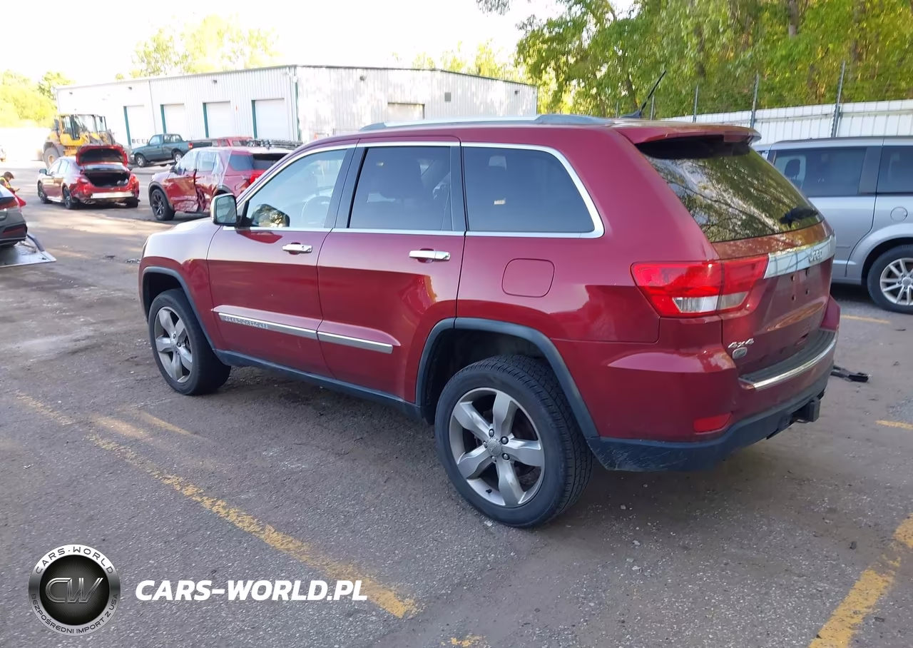 2012 Jeep Grand Cherokee Overland VIN:1C4RJFCG9CC117918 - 3