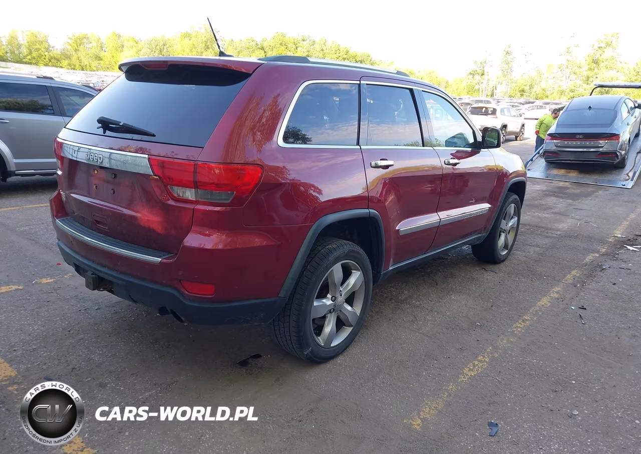 2012 Jeep Grand Cherokee Overland VIN:1C4RJFCG9CC117918 - 4