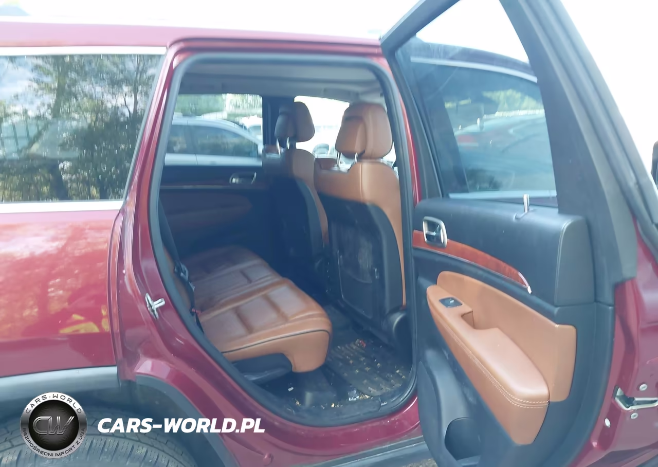2012 Jeep Grand Cherokee Overland VIN:1C4RJFCG9CC117918 - 8