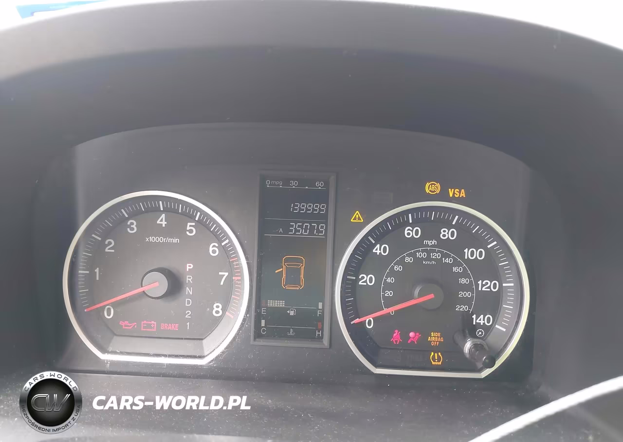 2008 Honda Cr-V Lx VIN:3CZRE38368G702463 - 7