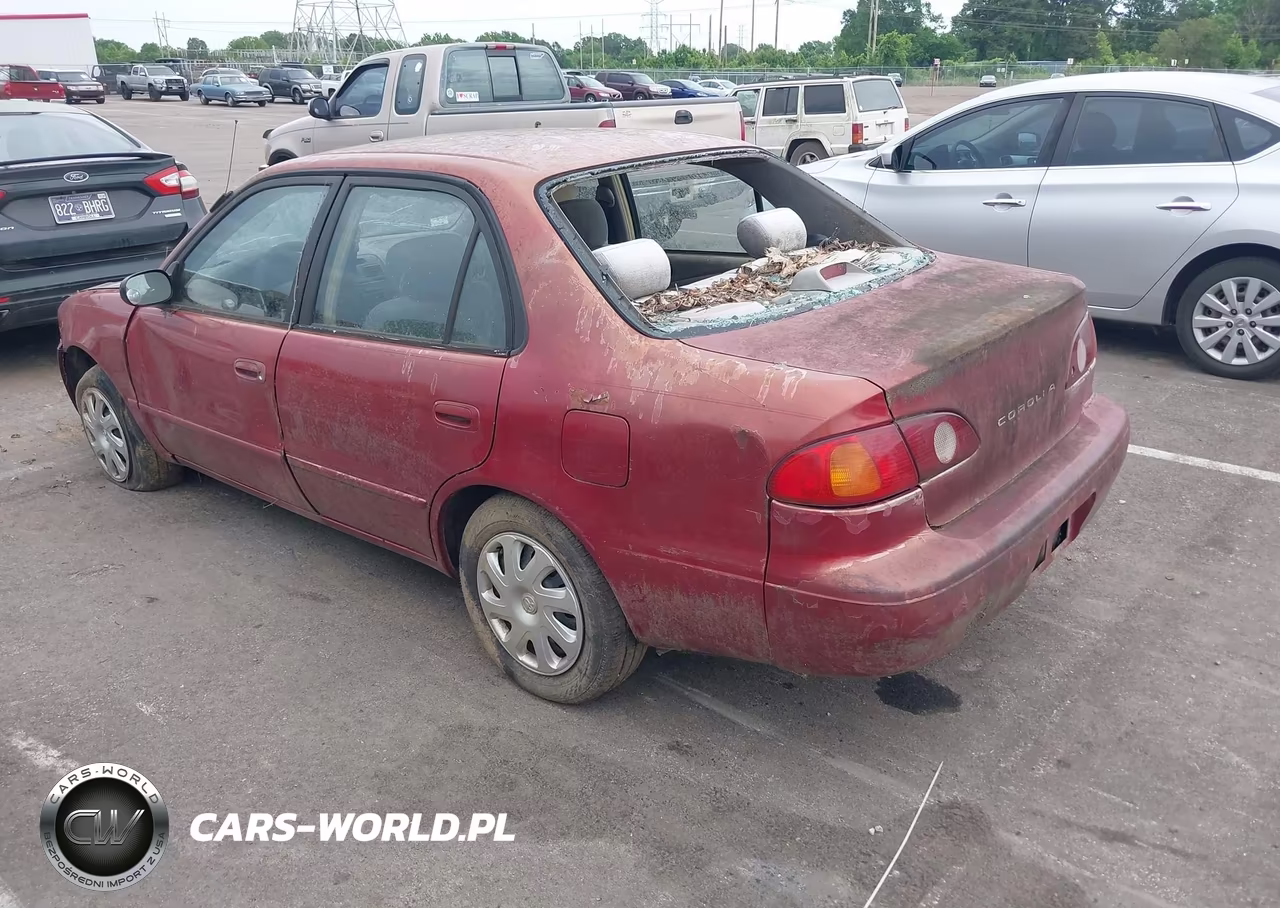 2001 Toyota Corolla Le VIN:1NXBR12E11Z491083 - 3