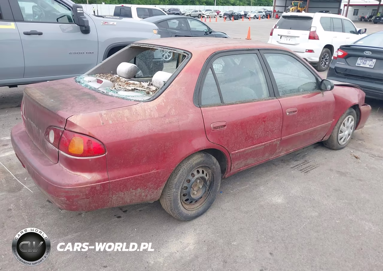 2001 Toyota Corolla Le VIN:1NXBR12E11Z491083 - 4