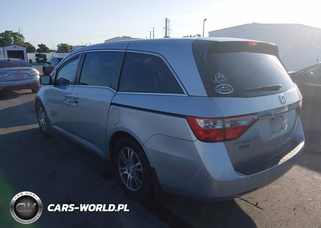 2012 Honda Odyssey Ex VIN:5FNRL5H46CB016020 - 3