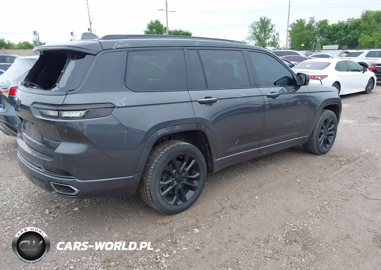 2021 Jeep Grand Cherokee L Overland 4X4 VIN:1C4RJKDGXM8179517 - 4