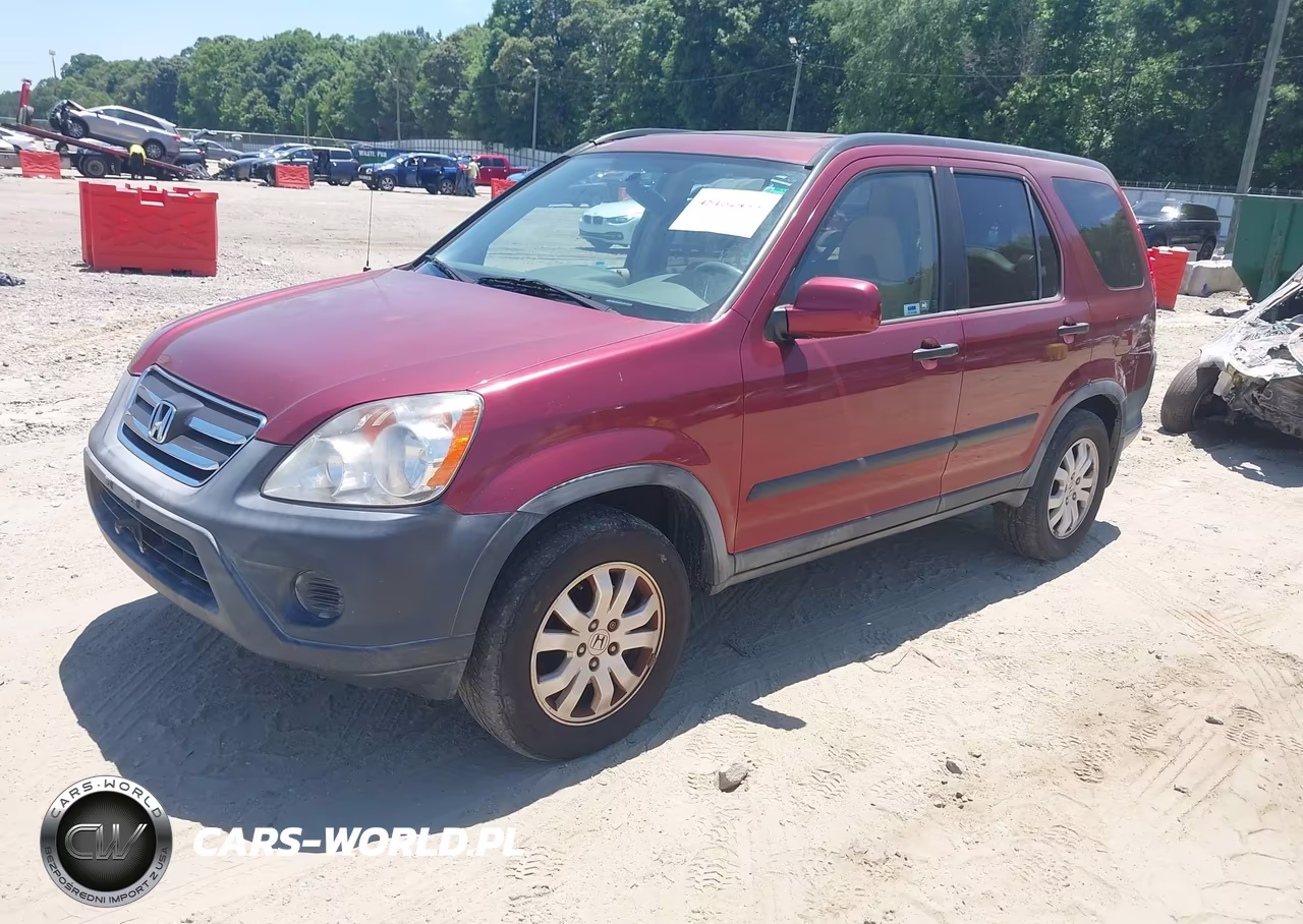 2006 Honda Cr-V Ex VIN:JHLRD78876C006922 - 2