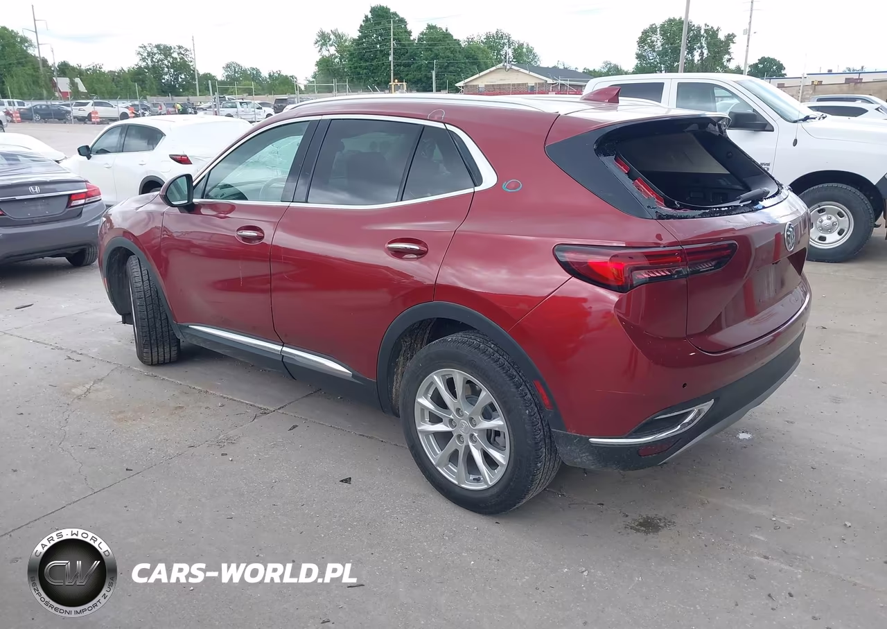 2021 Buick Envision Fwd Preferred VIN:LRBAZLR45MD108743 - 3