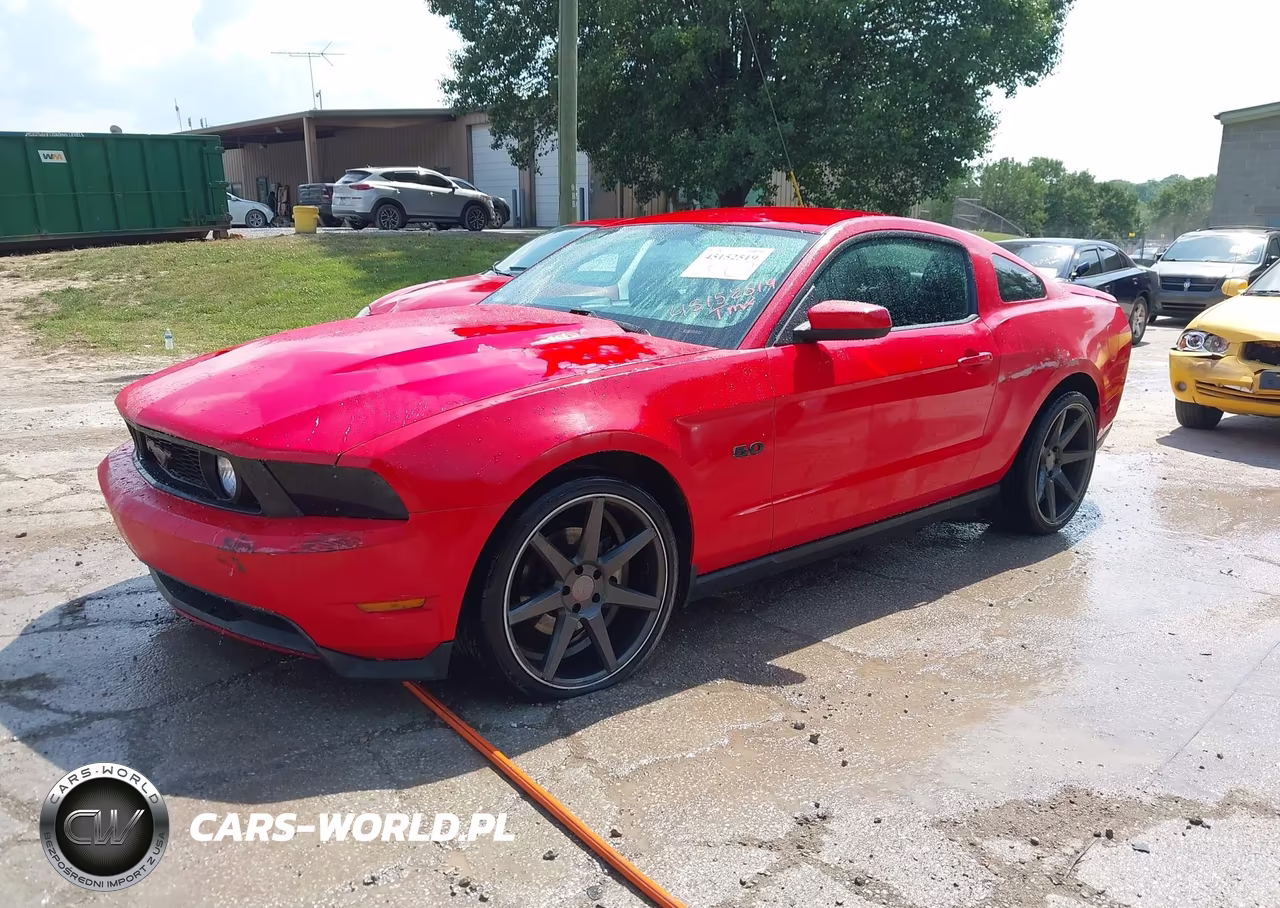 2012 Ford Mustang Gt Premium VIN:1ZVBP8CF0C5285287 - 2