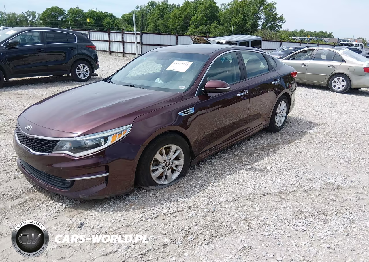 2016 Kia Optima Lx VIN:5XXGT4L38GG107289 - 2
