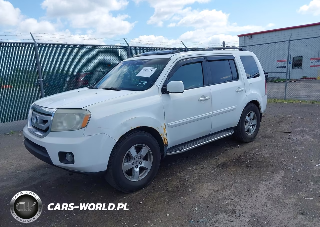 2009 Honda Pilot Ex-L VIN:5FNYF48589B034551 - 2