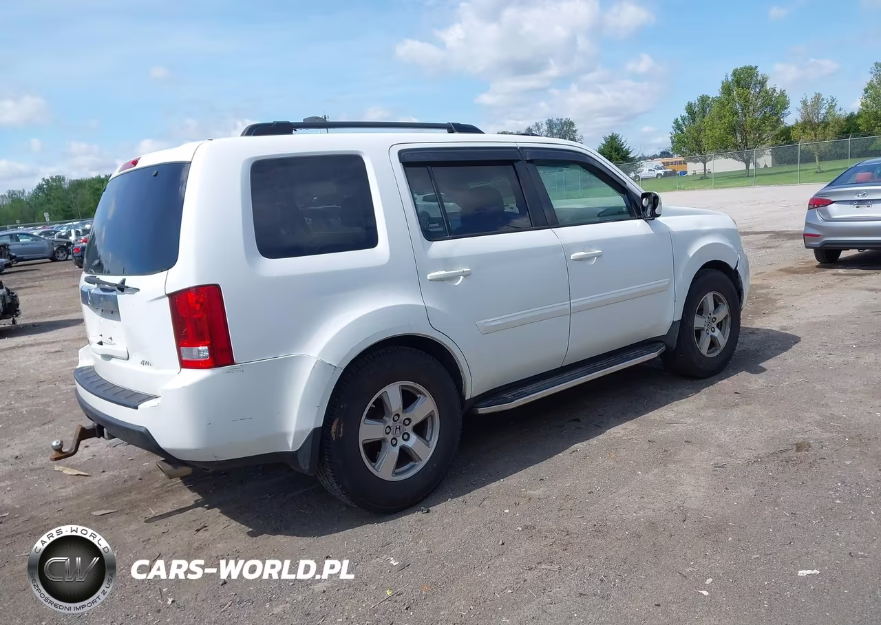 2009 Honda Pilot Ex-L VIN:5FNYF48589B034551 - 4