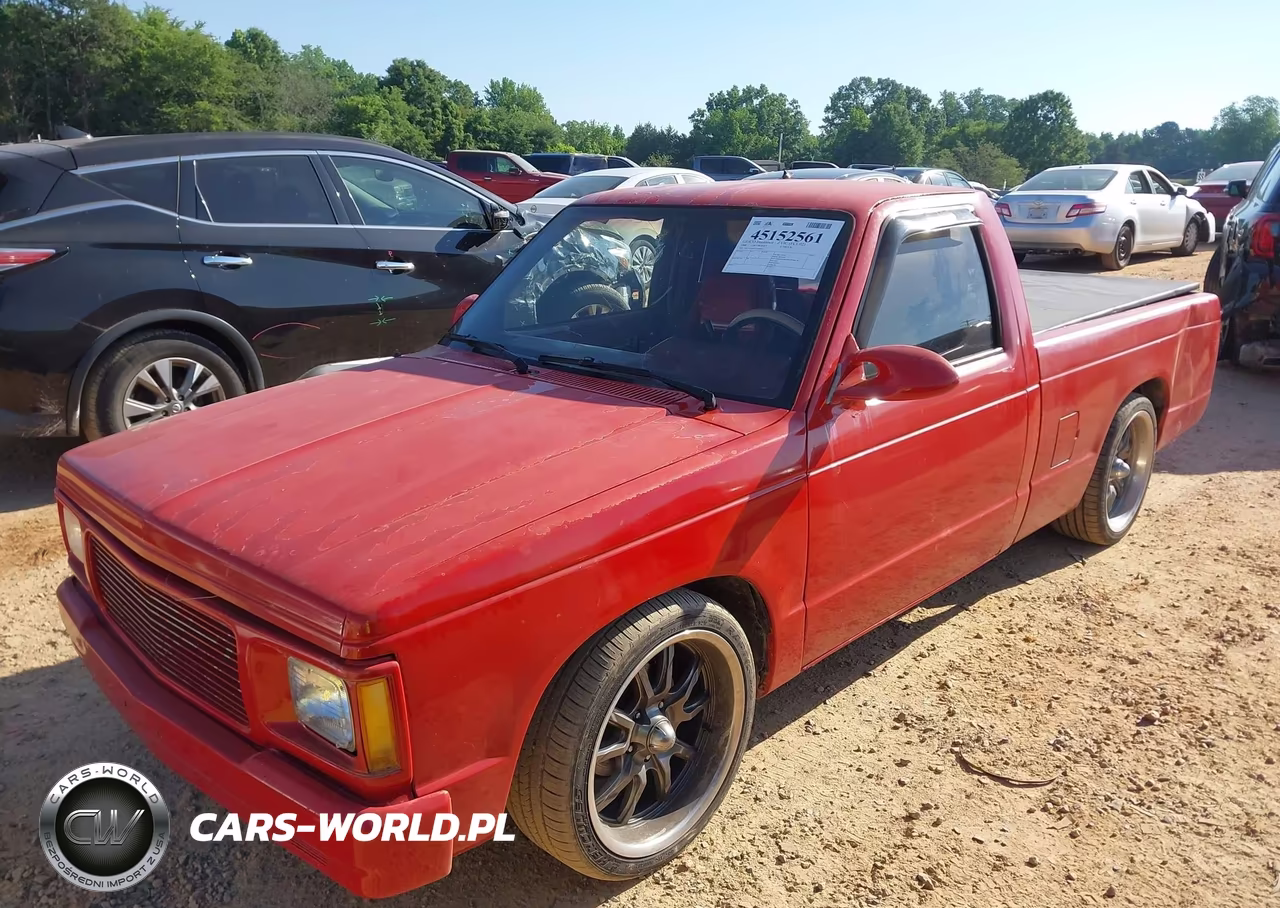1989 Chevrolet S Truck S10 VIN:1GCCS14Z6K2160624 - 2