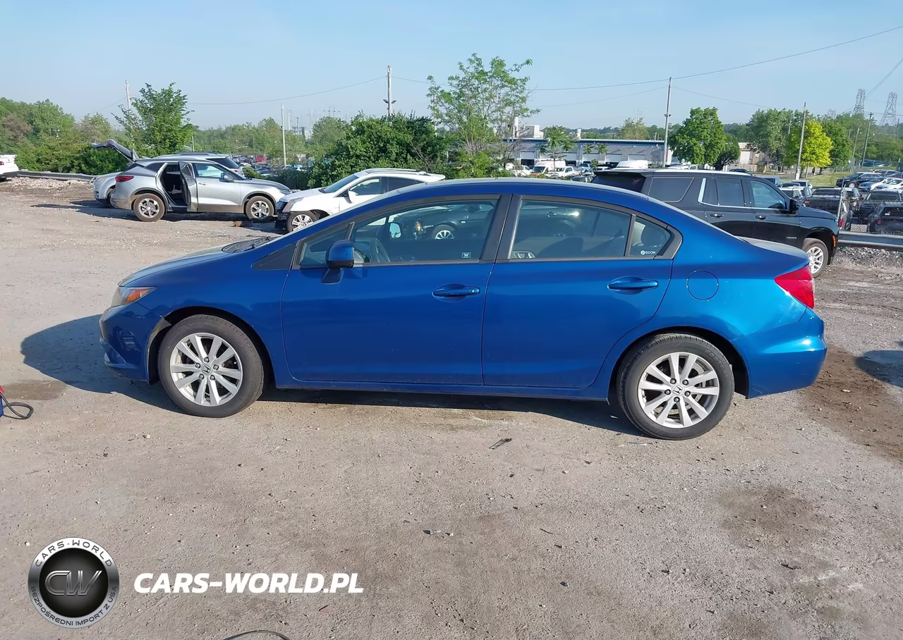 2012 Honda Civic Ex VIN:19XFB2F87CE302488 - 14