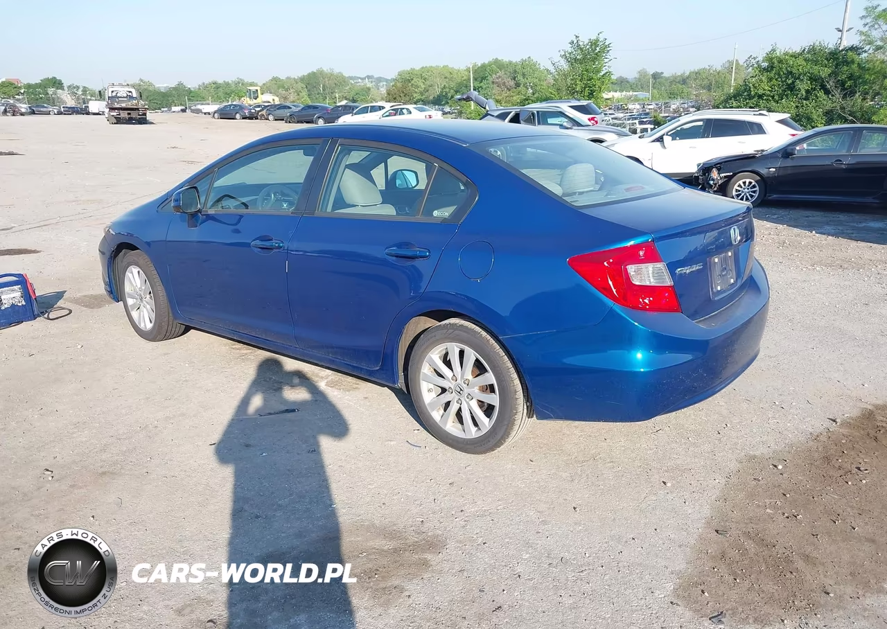 2012 Honda Civic Ex VIN:19XFB2F87CE302488 - 3