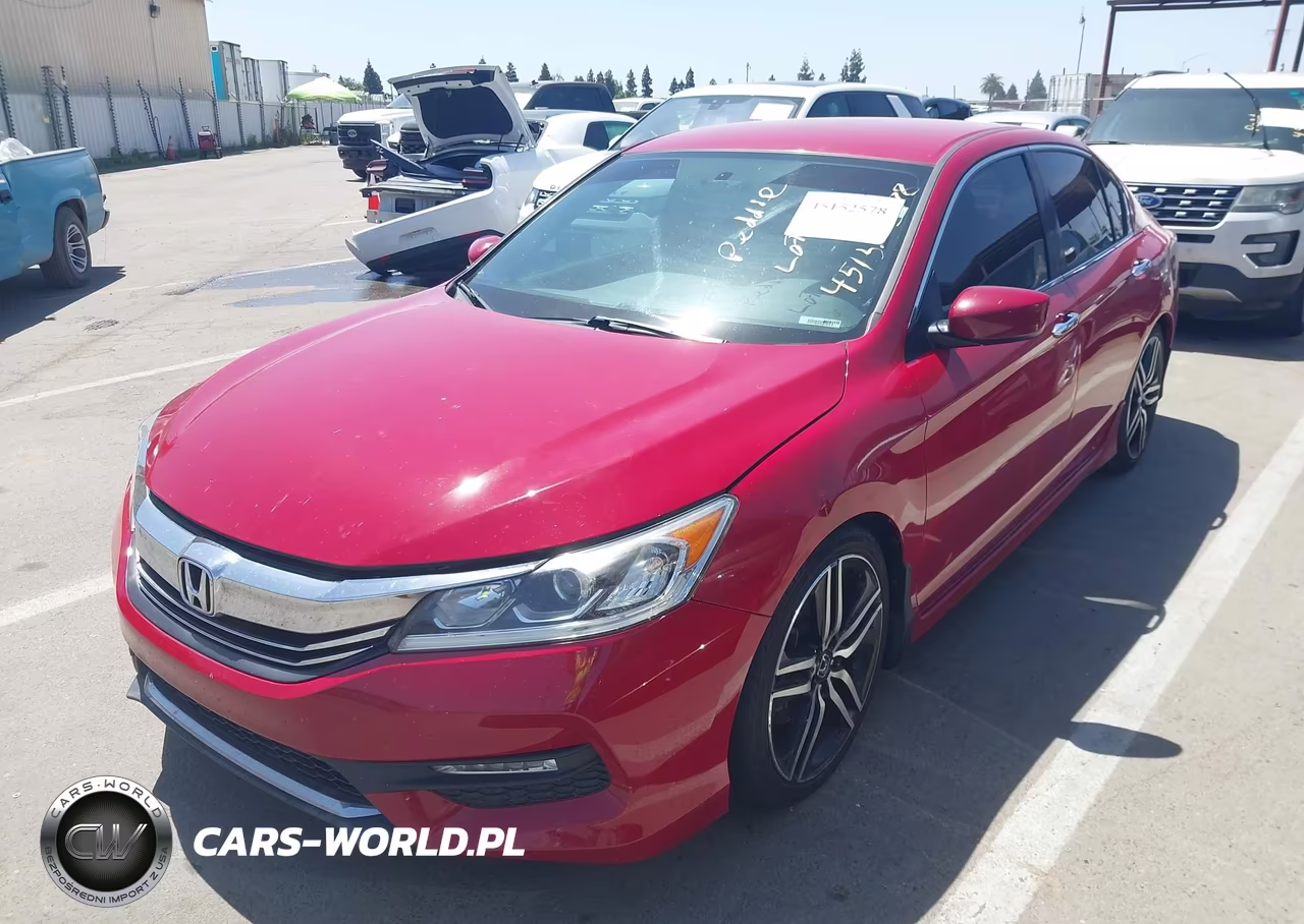 2016 Honda Accord Sport VIN:1HGCR2F56GA096790 - 2