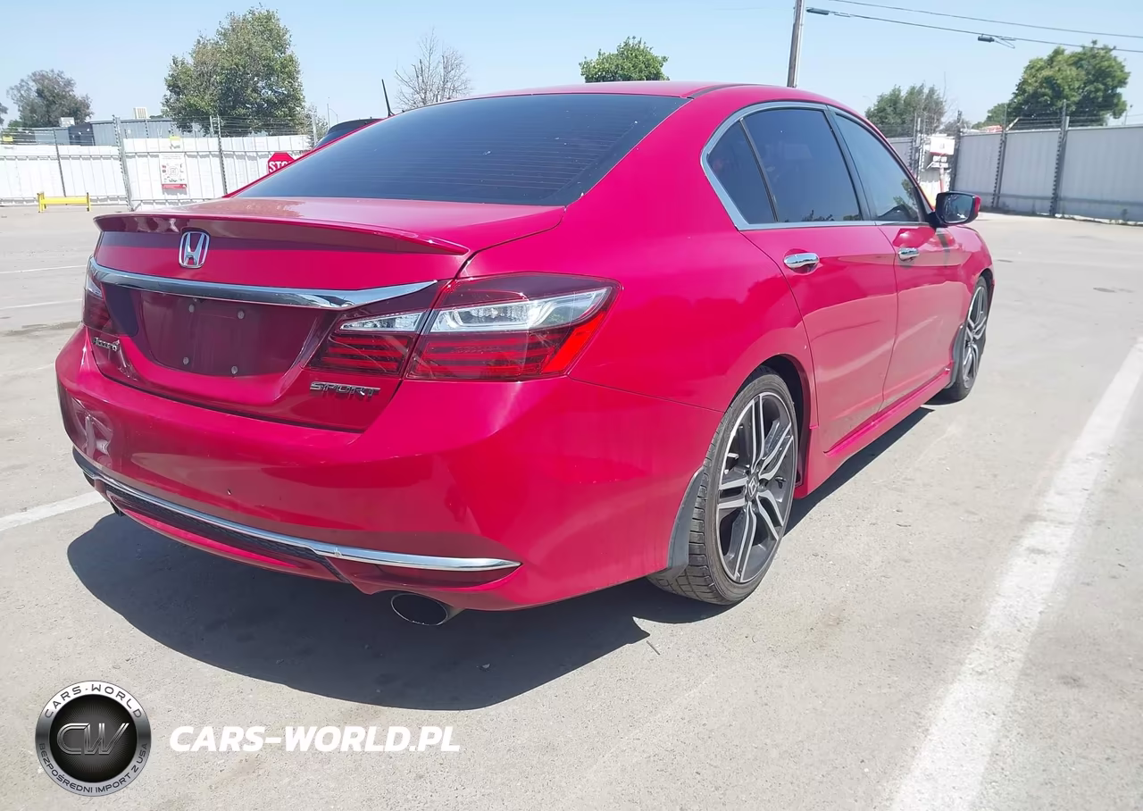 2016 Honda Accord Sport VIN:1HGCR2F56GA096790 - 4