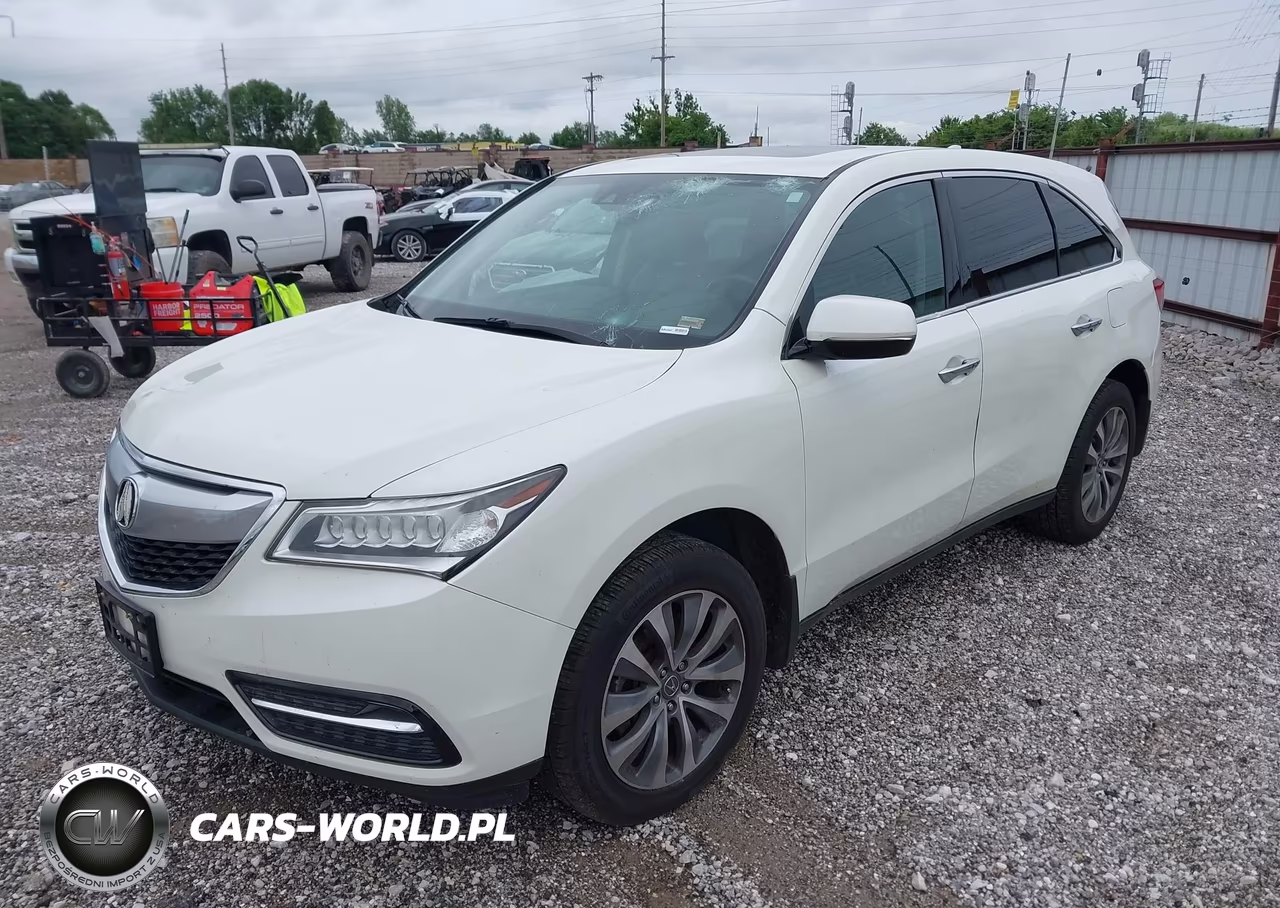 2015 Acura Mdx Technology Package VIN:5FRYD4H46FB015231 - 2