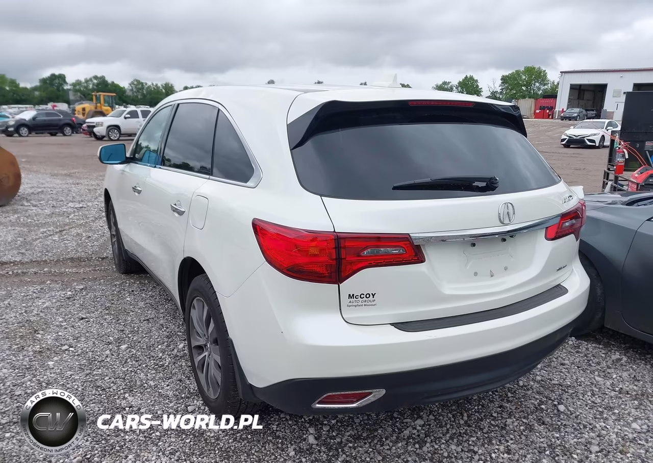 2015 Acura Mdx Technology Package VIN:5FRYD4H46FB015231 - 3
