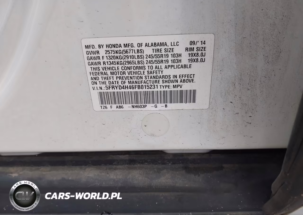 2015 Acura Mdx Technology Package VIN:5FRYD4H46FB015231 - 9