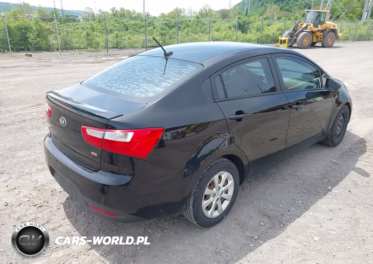 2013 Kia Rio Lx VIN:KNADM4A35D6183773 - 4