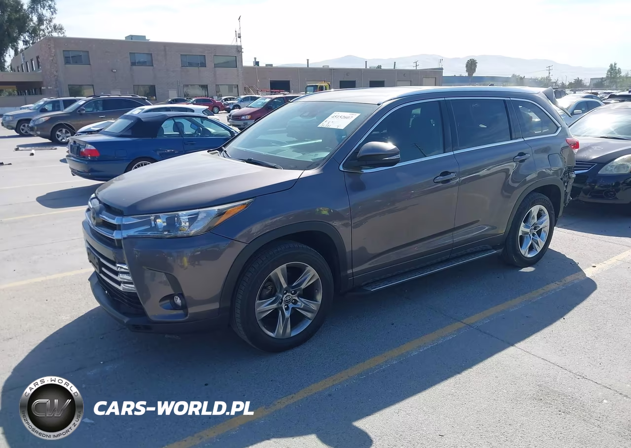 2019 Toyota Highlander Limited VIN:5TDYZRFH5KS350993 - 2