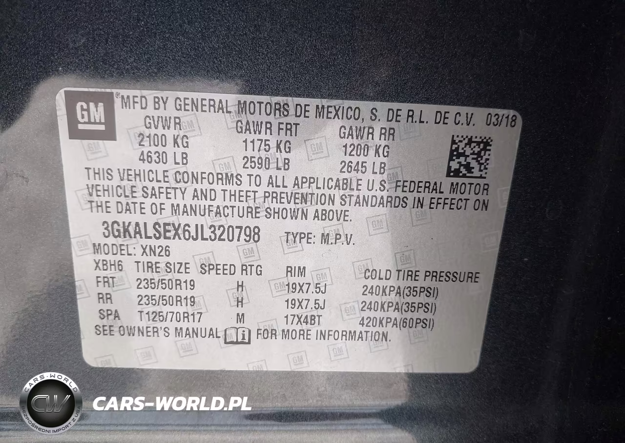 2018 GMC Terrain Denali VIN:3GKALSEX6JL320798 - 9