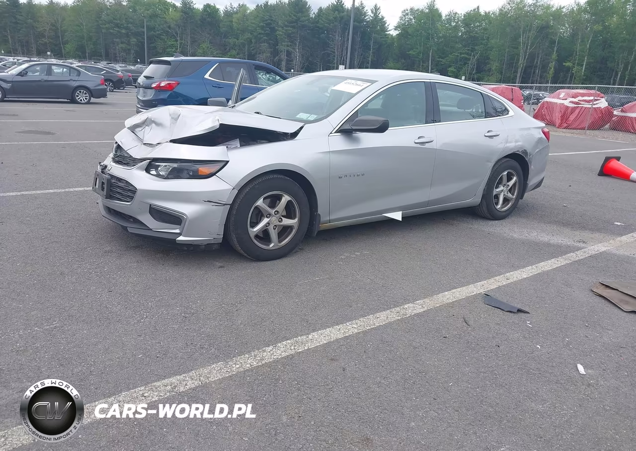 2017 Chevrolet Malibu Ls VIN:1G1ZB5ST4HF106541 - 2