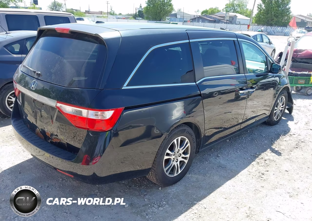 2012 Honda Odyssey Ex-L VIN:5FNRL5H60CB140950 - 4