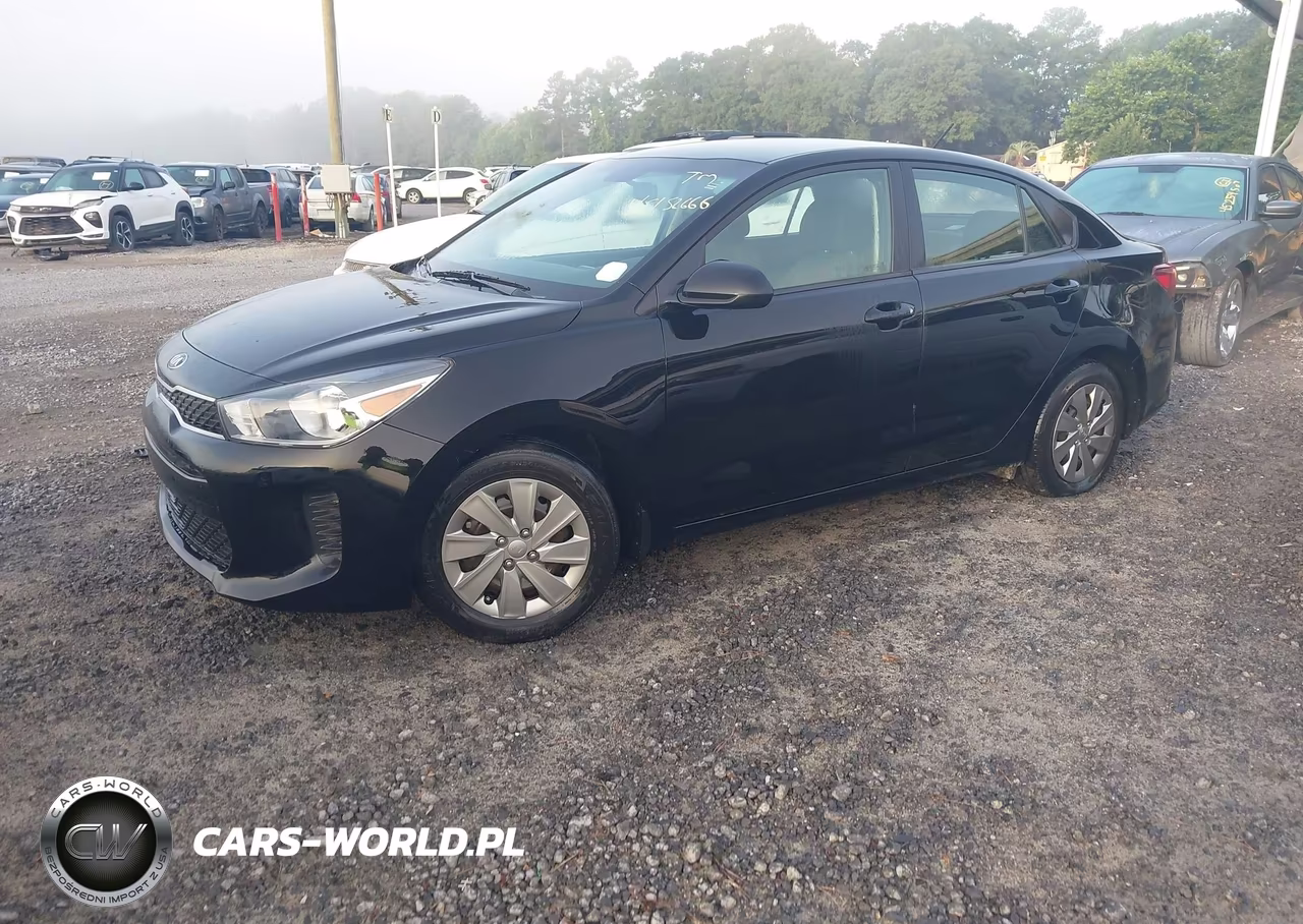 2020 Kia Rio Lx VIN:3KPA24AD4LE343655 - 2