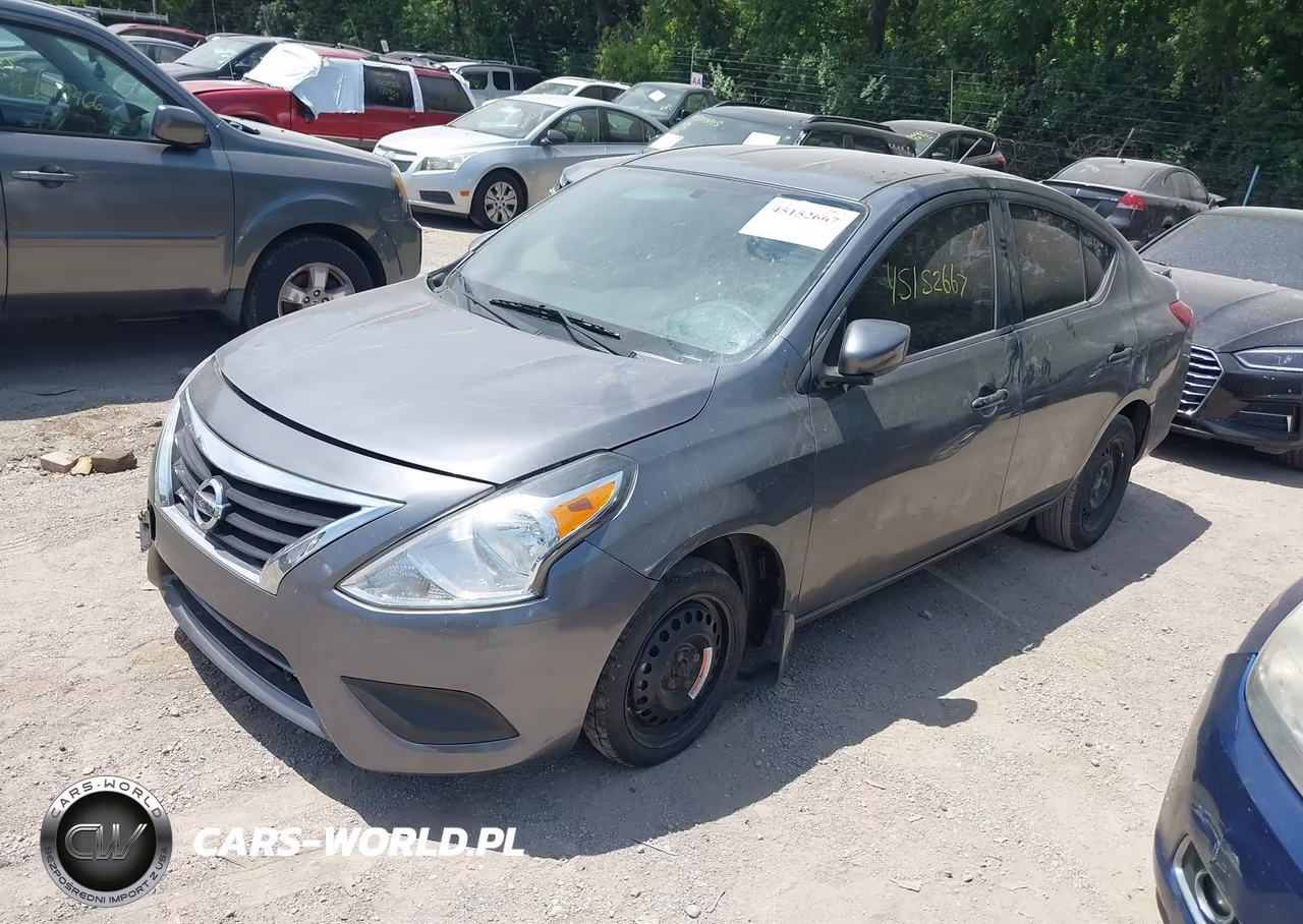 2017 Nissan Versa 1.6 S+ VIN:3N1CN7AP5HL870525 - 2