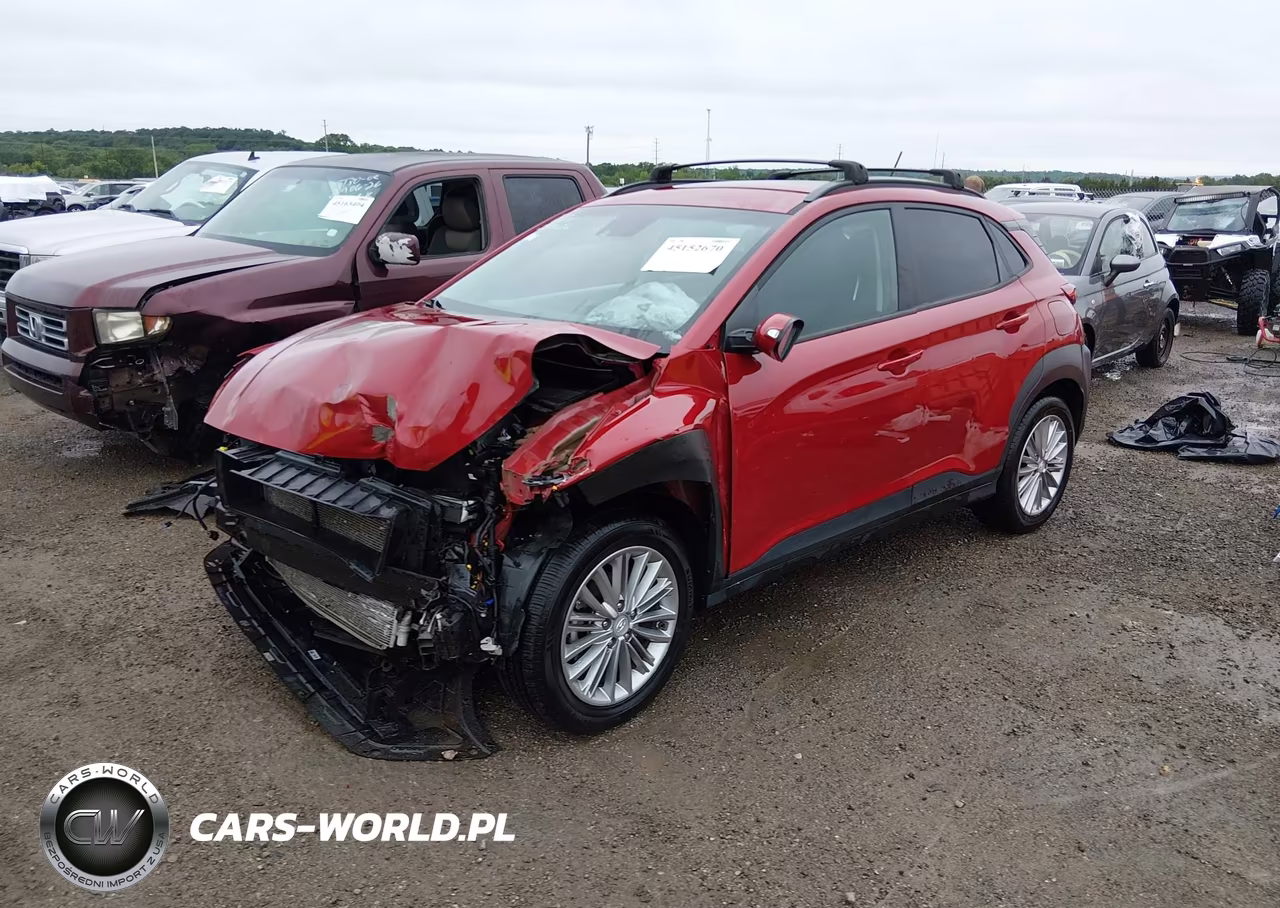 2021 Hyundai Kona Sel VIN:KM8K22AA3MU610278 - 2