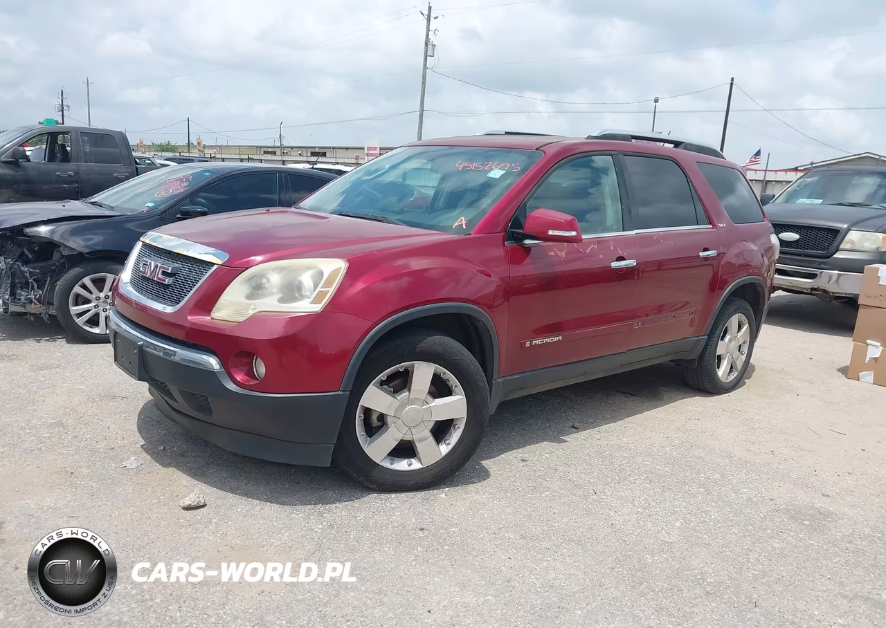 2007 GMC Acadia Slt-1 VIN:1GKER23767J155404 - 2