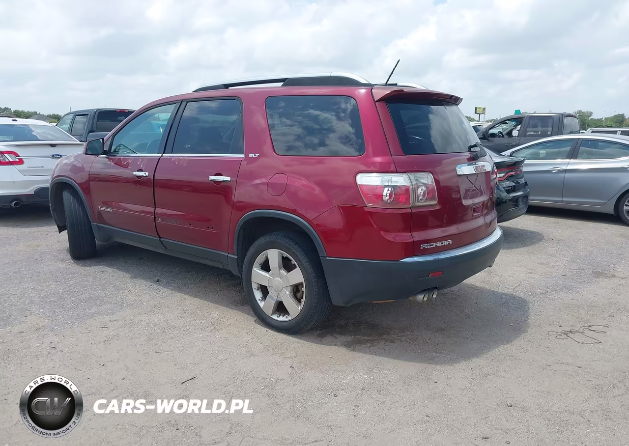 2007 GMC Acadia Slt-1 VIN:1GKER23767J155404 - 3
