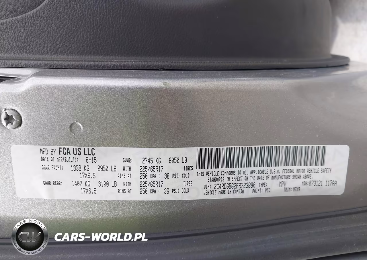 2015 Dodge Grand Caravan Se Plus VIN:2C4RDGBG2FR723880 - 9