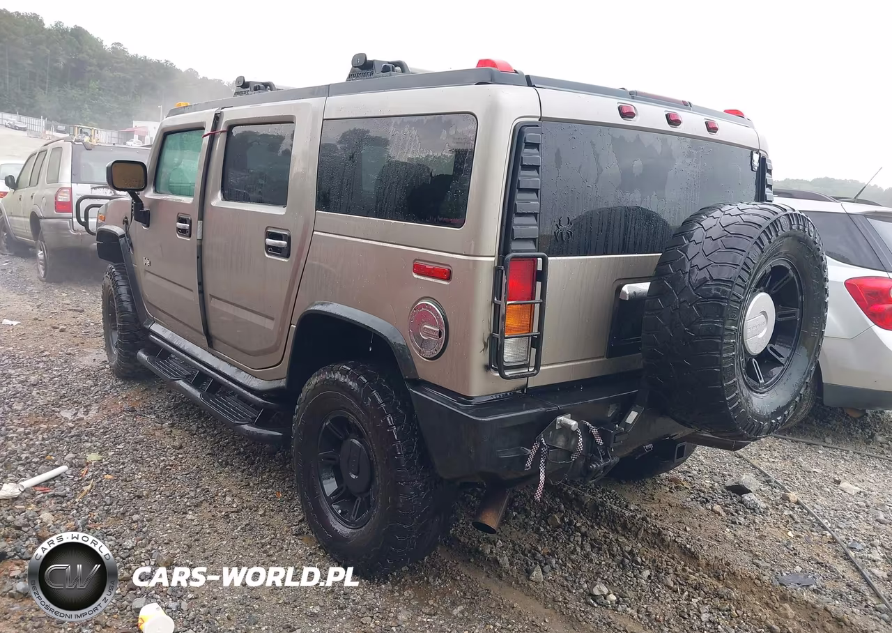 2003 Hummer H2 VIN:5GRGN23U03H125580 - 3