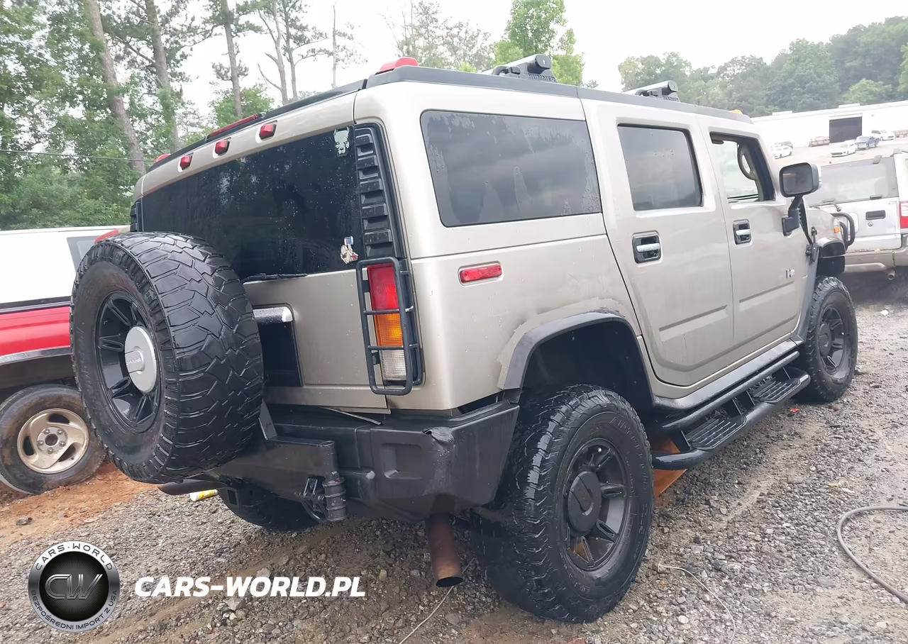2003 Hummer H2 VIN:5GRGN23U03H125580 - 4