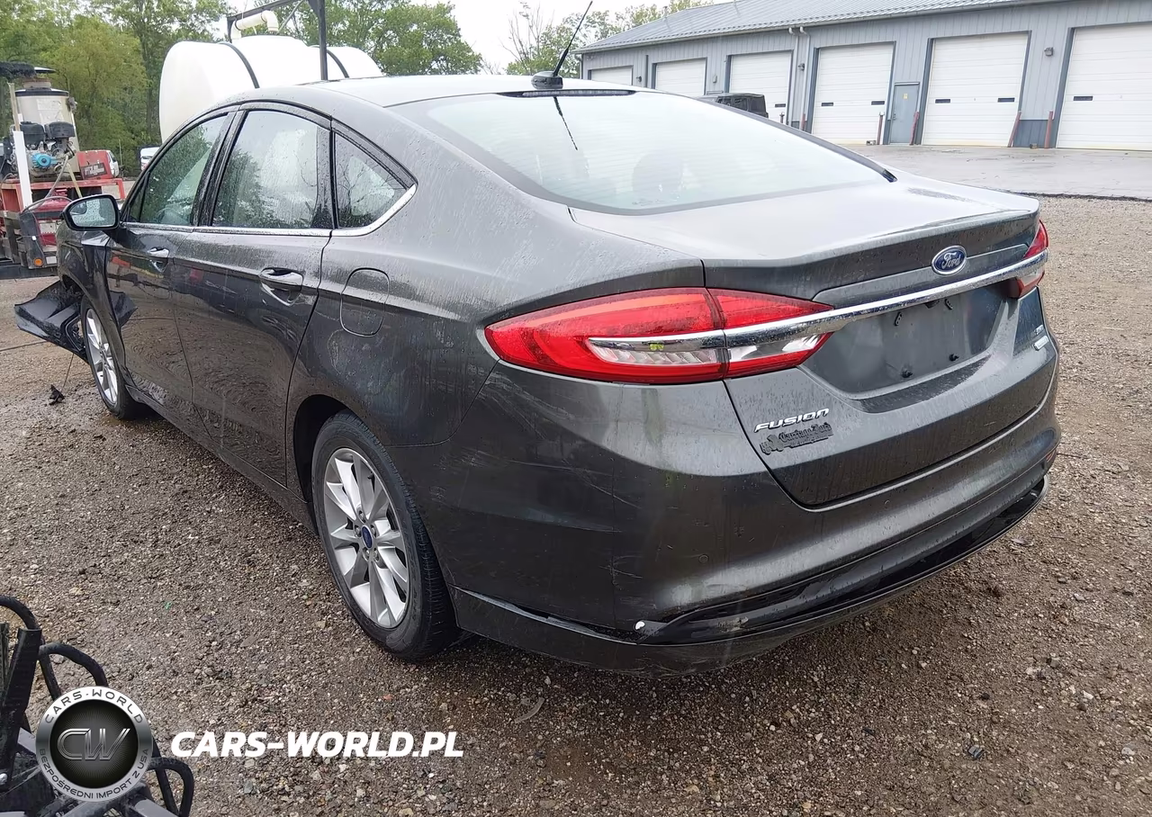 2017 Ford Fusion Se VIN:3FA6P0HD1HR137639 - 3