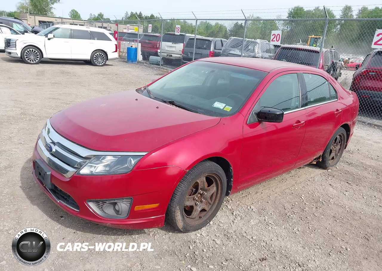 2010 Ford Fusion Se VIN:3FAHP0HA0AR243925 - 2