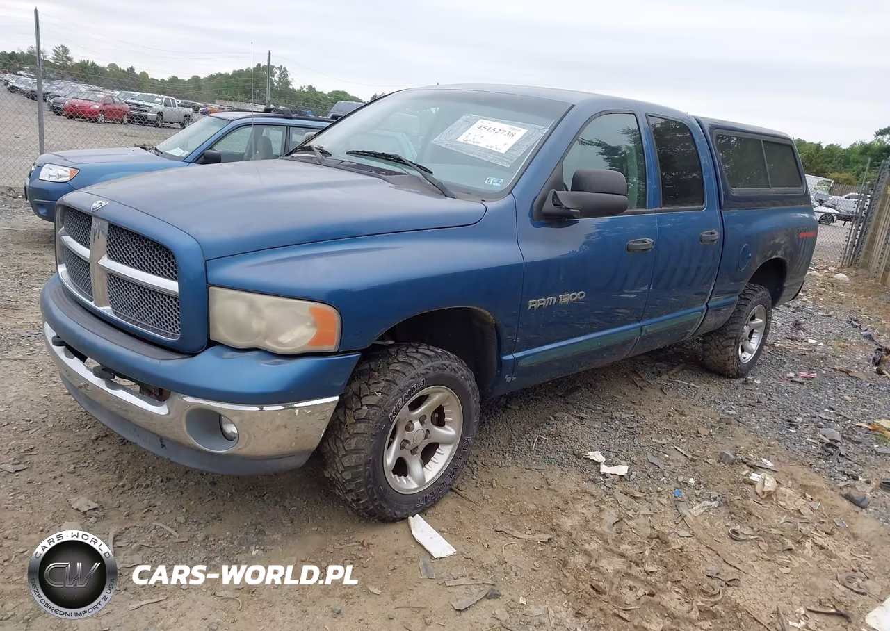 2003 Dodge Ram 1500 Slt-Laramie-St VIN:1D7HU18ZX3S176603 - 2
