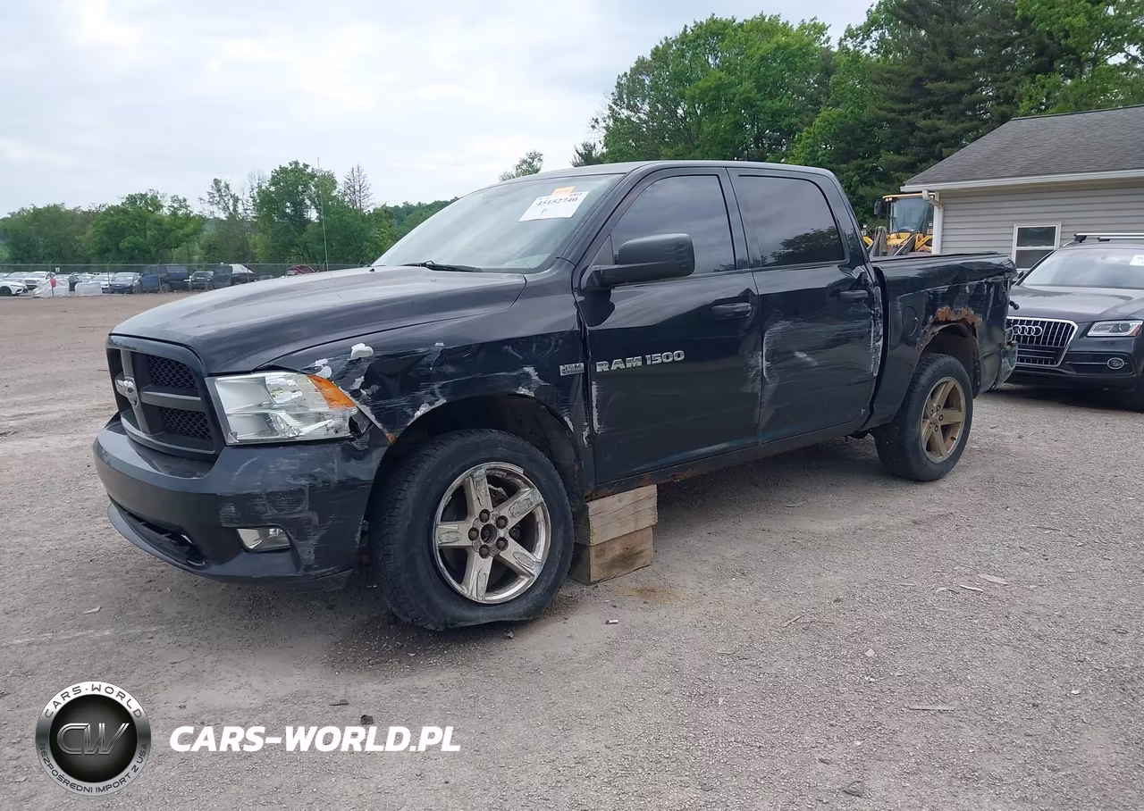 2012 Ram 1500 St VIN:1C6RD7KT1CS344609 - 2