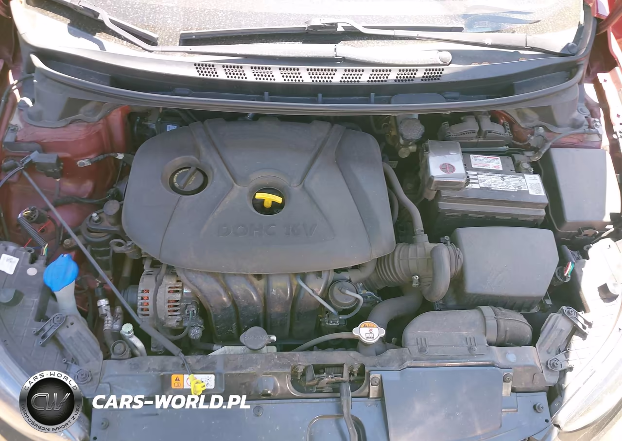 2014 Hyundai Elantra Se VIN:5NPDH4AE4EH494420 - 10